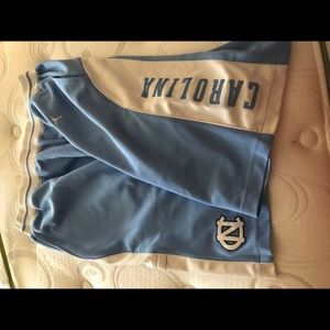 Nike Jordan Jump-man UNC basketball shorts.